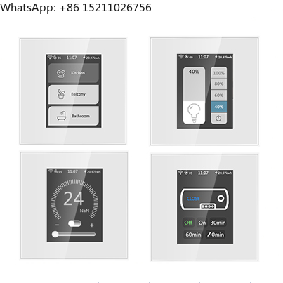 Smart Home Touchscreen Control Panel - Lanbon L8 LCD تعمل باللمس لوحة