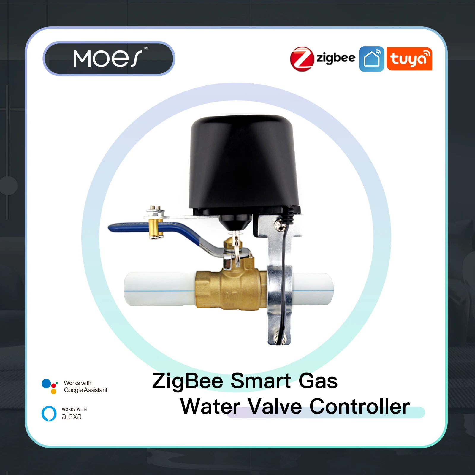 Smart Home Voice Control - MOES ZigBee 3.0 وحدة تحكم ذكية