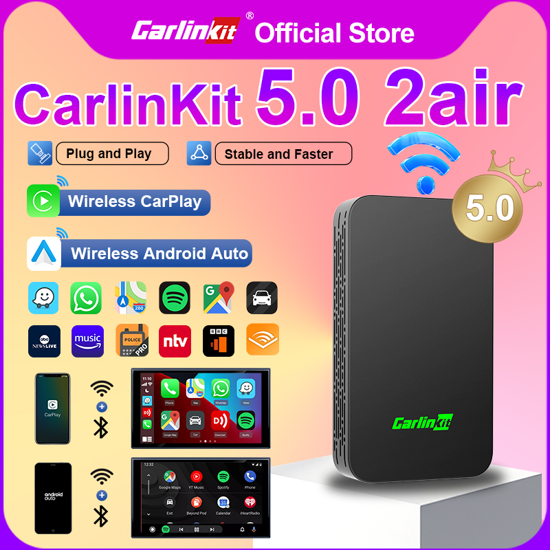 Smart Home Wiz - كارلينكيت 5.0 محول سلكي إلى لاسلكي