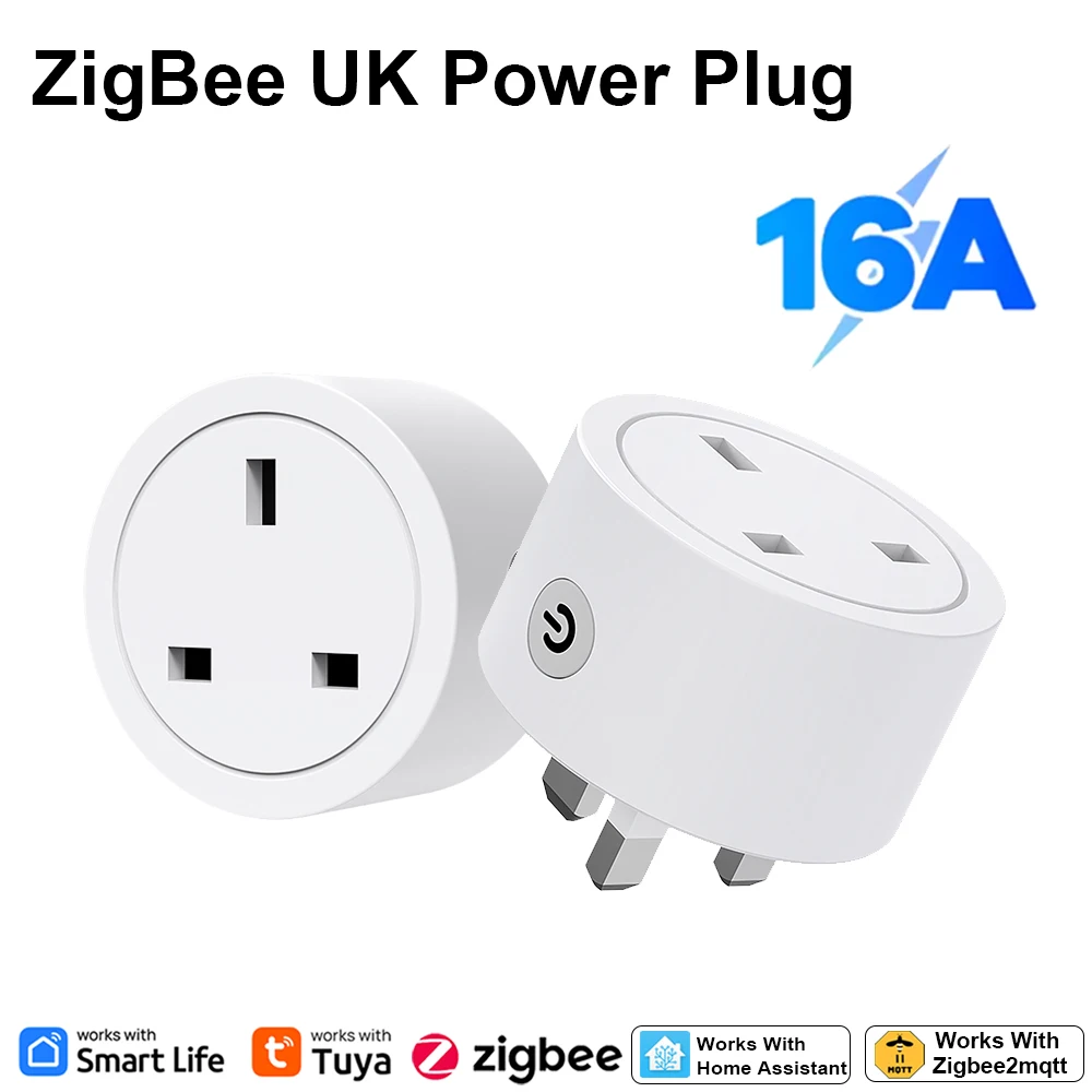 Smart Home Zigbee - قابس ذكي زيجبي 16 أمبير للمقابس