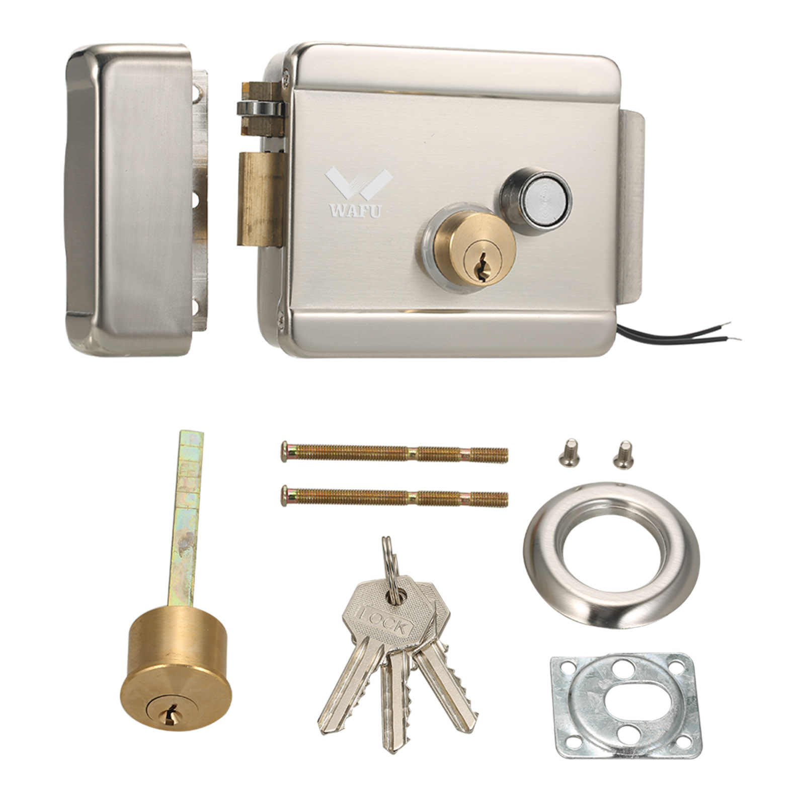 Smart Home Key - قفل باب البوابة الكهربائية الذكي WAFU،