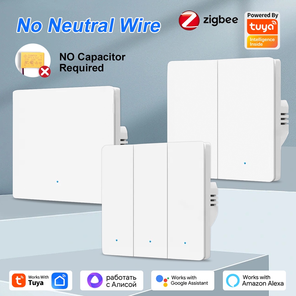 Smart Home Zigbee - مفتاح ضغط ذكي ZigBee بـ 1