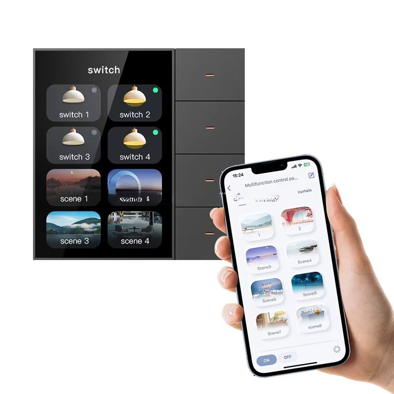 Smart Home Touchscreen Control Panel - مفتاح ذكي F3 Pro بشاشة لمس
