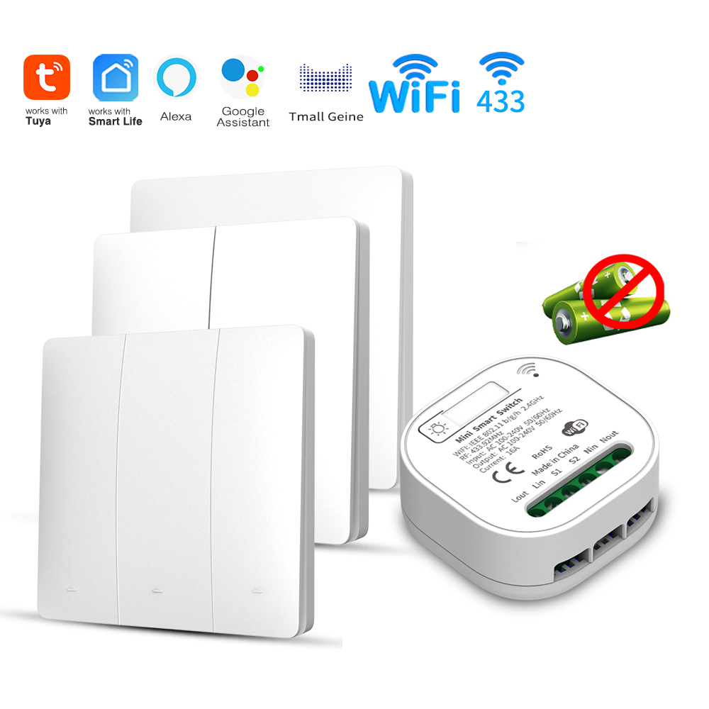 Smart Home Wiz - مفتاح إضاءة ذكي يعمل بالواي فاي