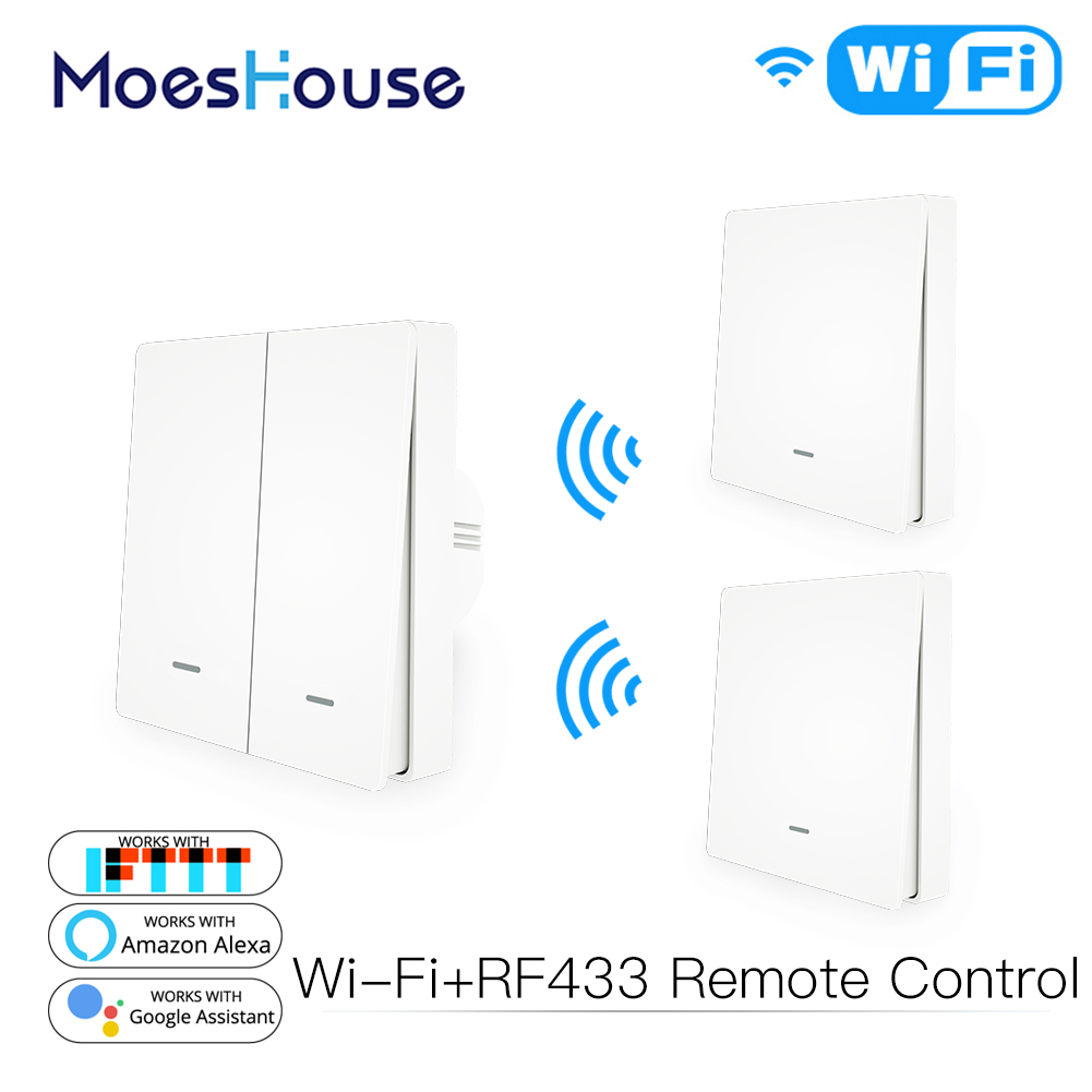 Smart Home Voice Control - مفتاح زر ضغط ذكي من MOES