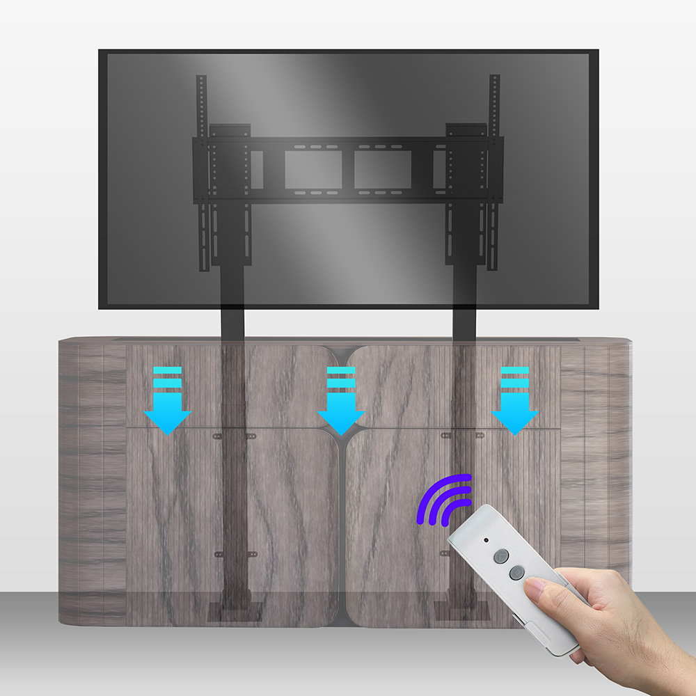 نظام آلية كهربائية لرفع التلفز - مراجعة Smart Home Room وسعره