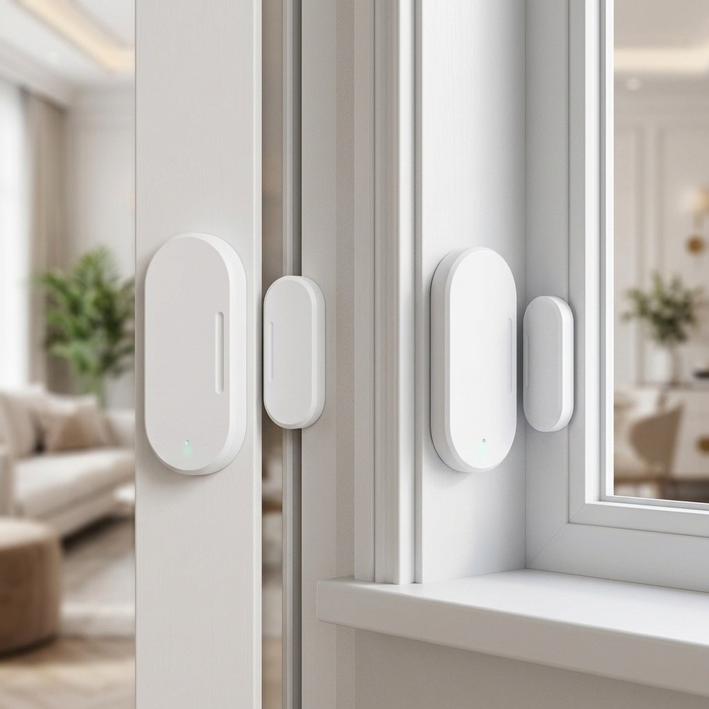 مستشعر الأبواب والنوافذ بتقنية - مراجعة Smart Home Lighting وسعره