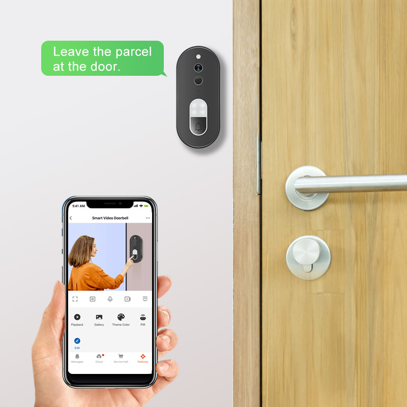 جرس باب ذكي لاسلكي واي فاي بدق - مراجعة Smart Home Cctv Camera وسعره