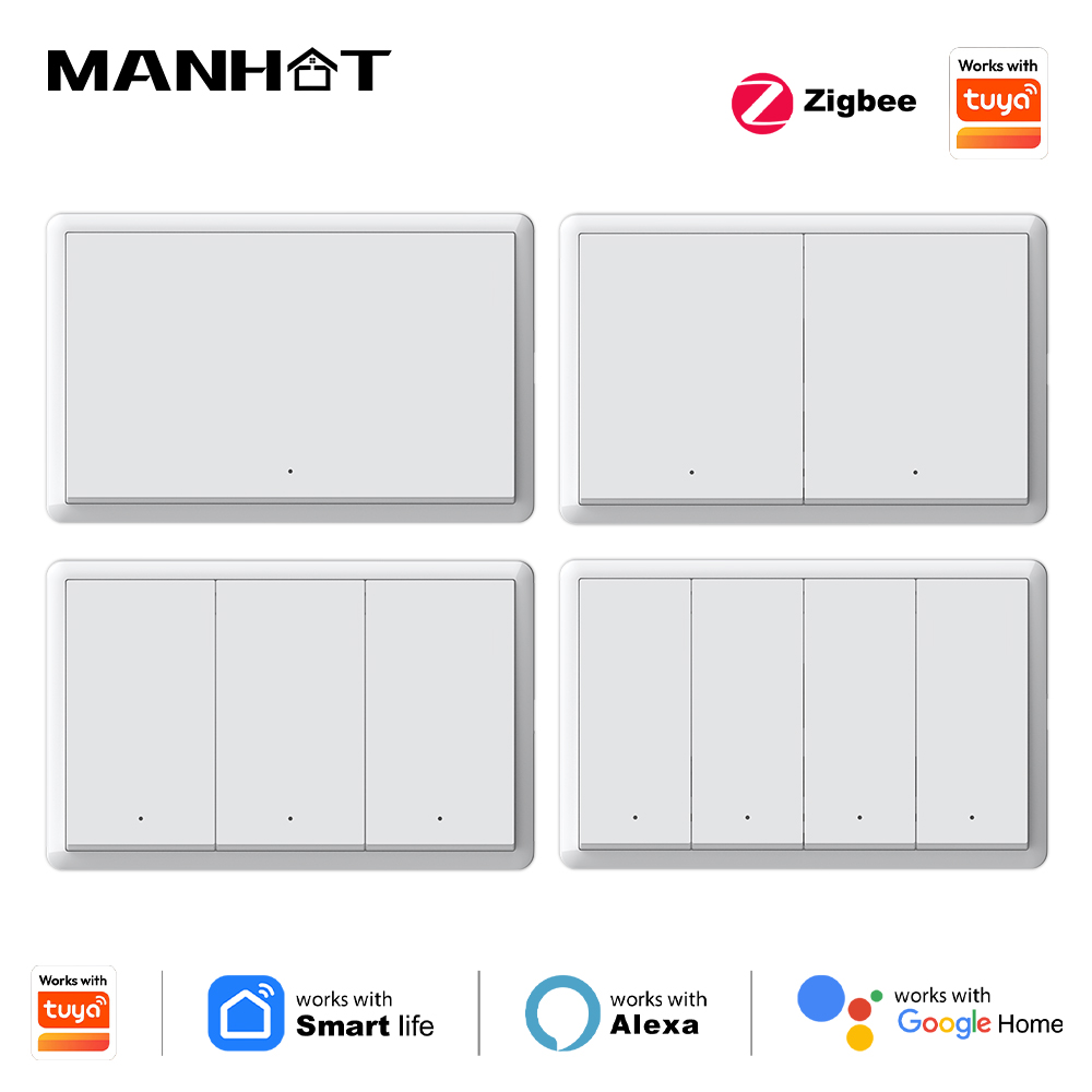 مفتاح إضاءة ذكي من مانهوت يعمل - مراجعة Smart Home Zigbee وسعره