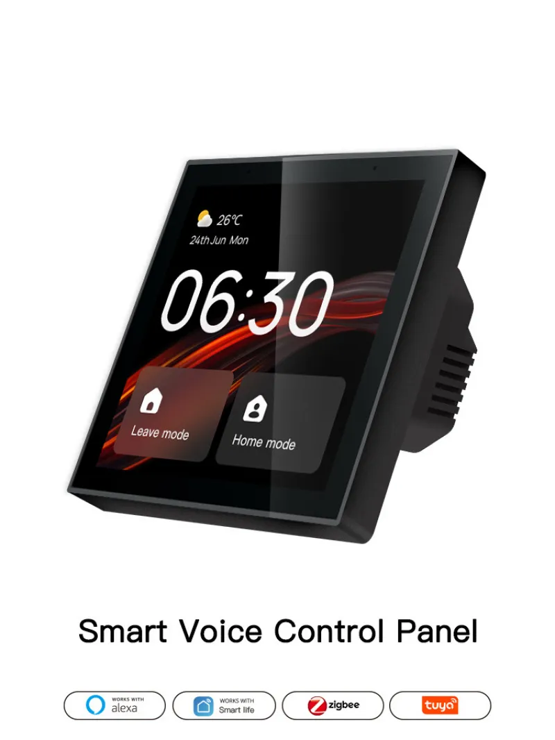 مفتاح ذكي زيجبي بشاشة كاملة 4  - مراجعة Smart Home Zigbee وسعره