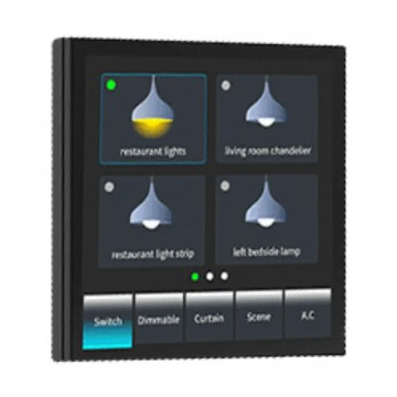 مفتاح ذكي زيجبي بشاشة كاملة 4  - مراجعة Smart Home Zigbee وسعره