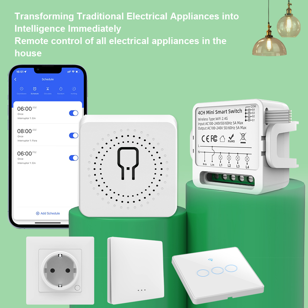مفتاح ذكي واي فاي من تويا بـ 1 - مراجعة Smart Home Wiz وسعره