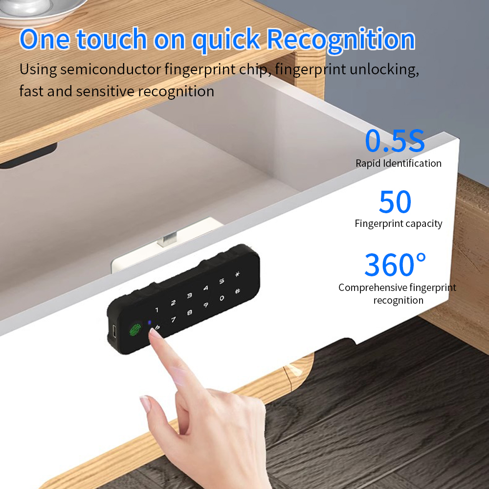 Tuya الذكية قفل ببصمة الإصبع ا - مراجعة Smart Home Key وسعره