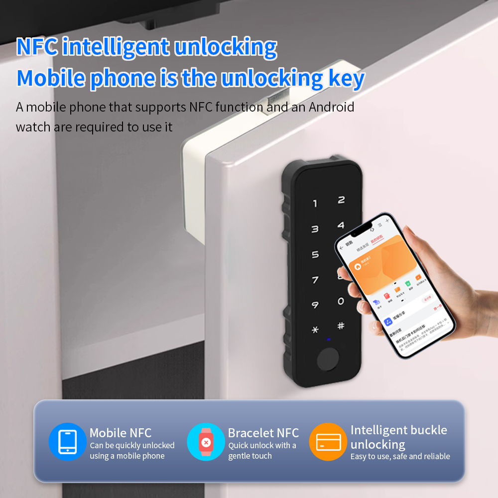 Tuya الذكية قفل ببصمة الإصبع ا - مراجعة Smart Home Key وسعره