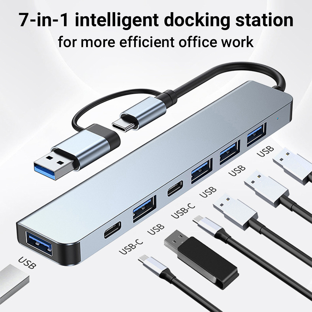 موزع USB-C متعدد المنافذ 7 في  - مراجعة Smart Home Hub 2 وسعره