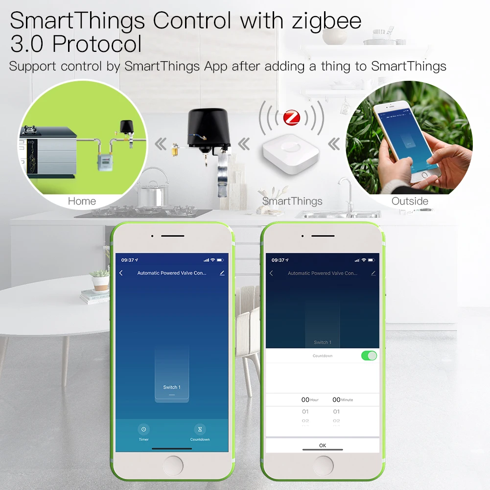 MOES ZigBee 3.0 وحدة تحكم ذكية - مراجعة Smart Home Voice Control وسعره