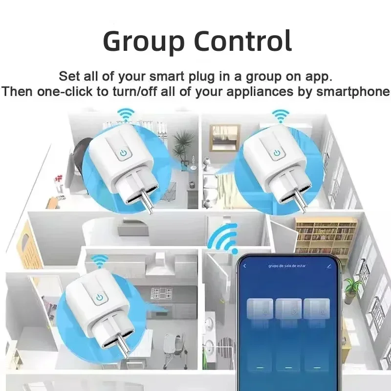 مقبس ذكي أوروبي يعمل بتقنية وا - مراجعة Smart Home Voice Control وسعره