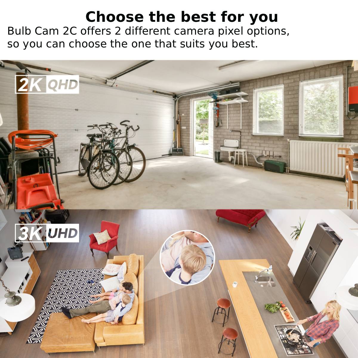 كاميرا مراقبة IMOU Bulb Cam 2C - مراجعة Smart Home Cctv Camera وسعره