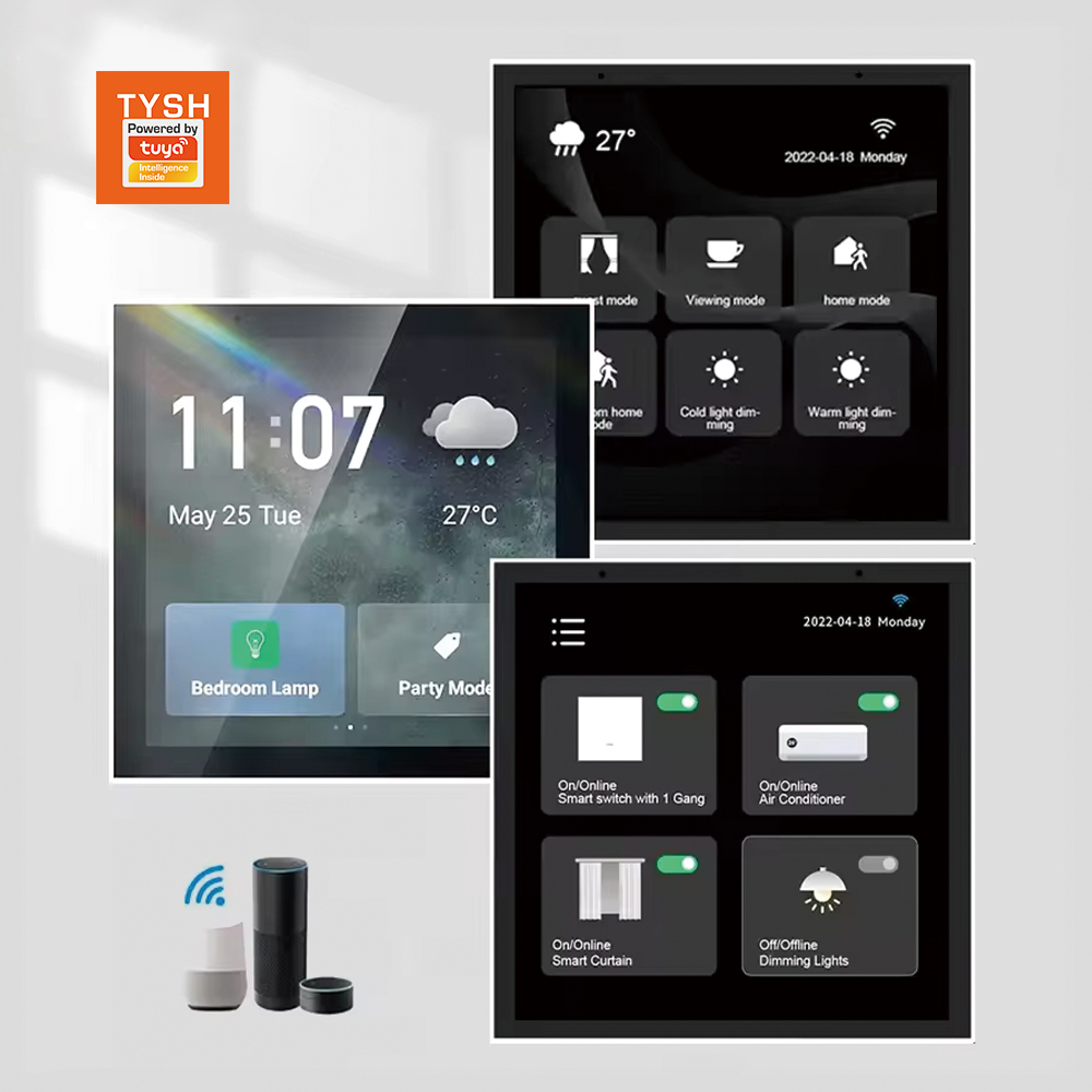 لوحة تحكم مركزية ذكية TYSH Zig - مراجعة Smart Home Touchscreen Control Panel وسعره