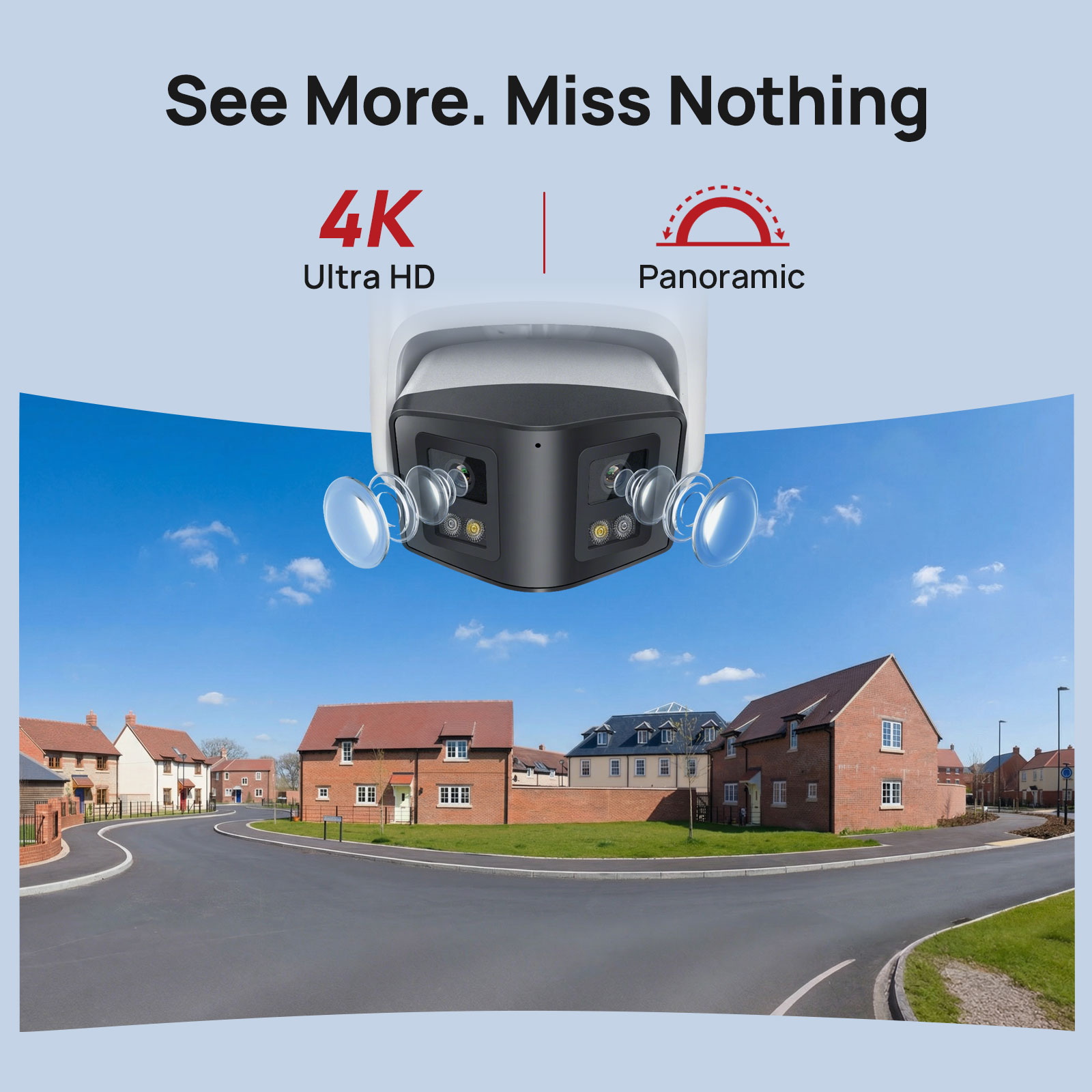 كاميرا فيكيلين الذكية البانورا - مراجعة Smart Home Cctv Camera وسعره