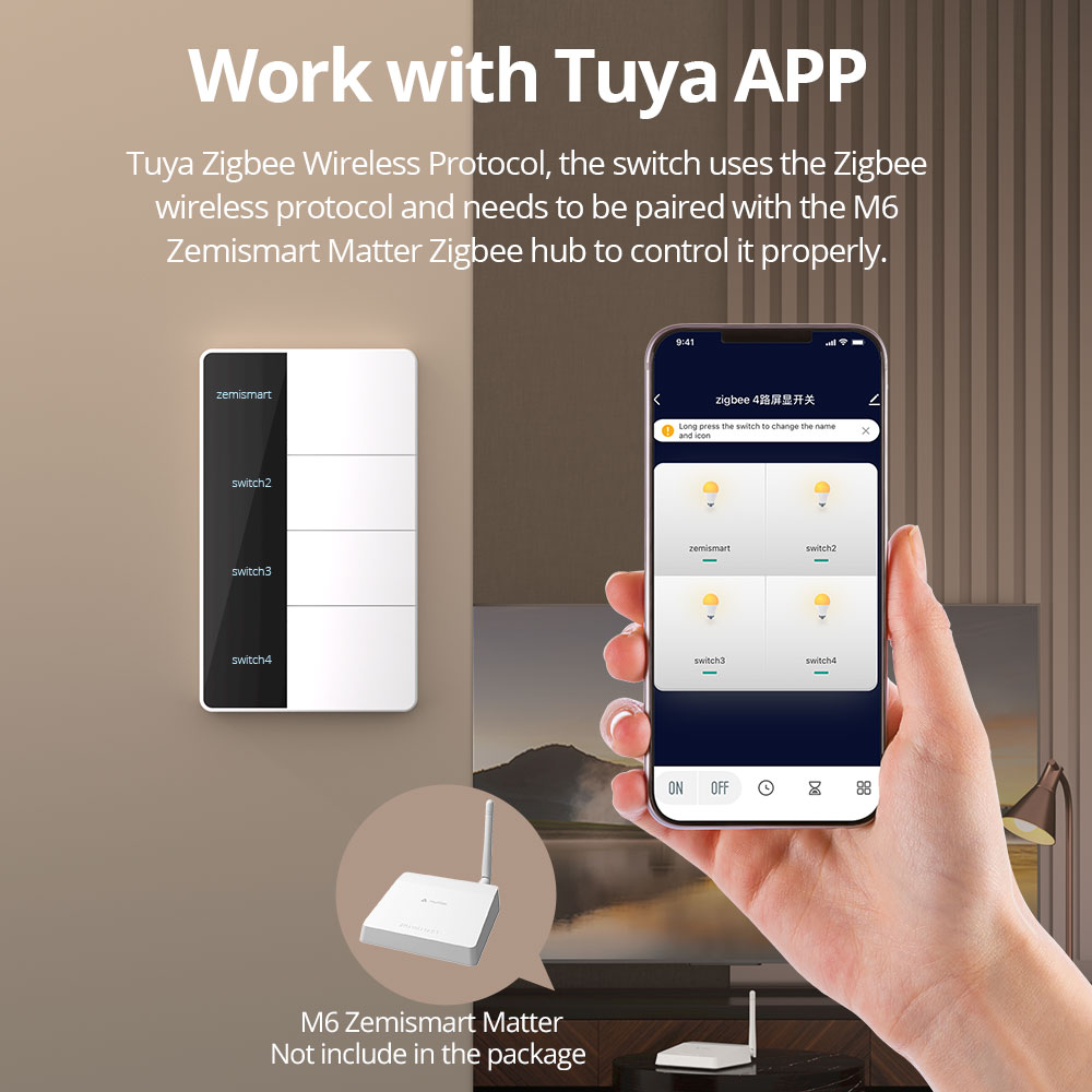 مفتاح إضاءة زيجبي بالضغط من نو - مراجعة Smart Home Zigbee وسعره