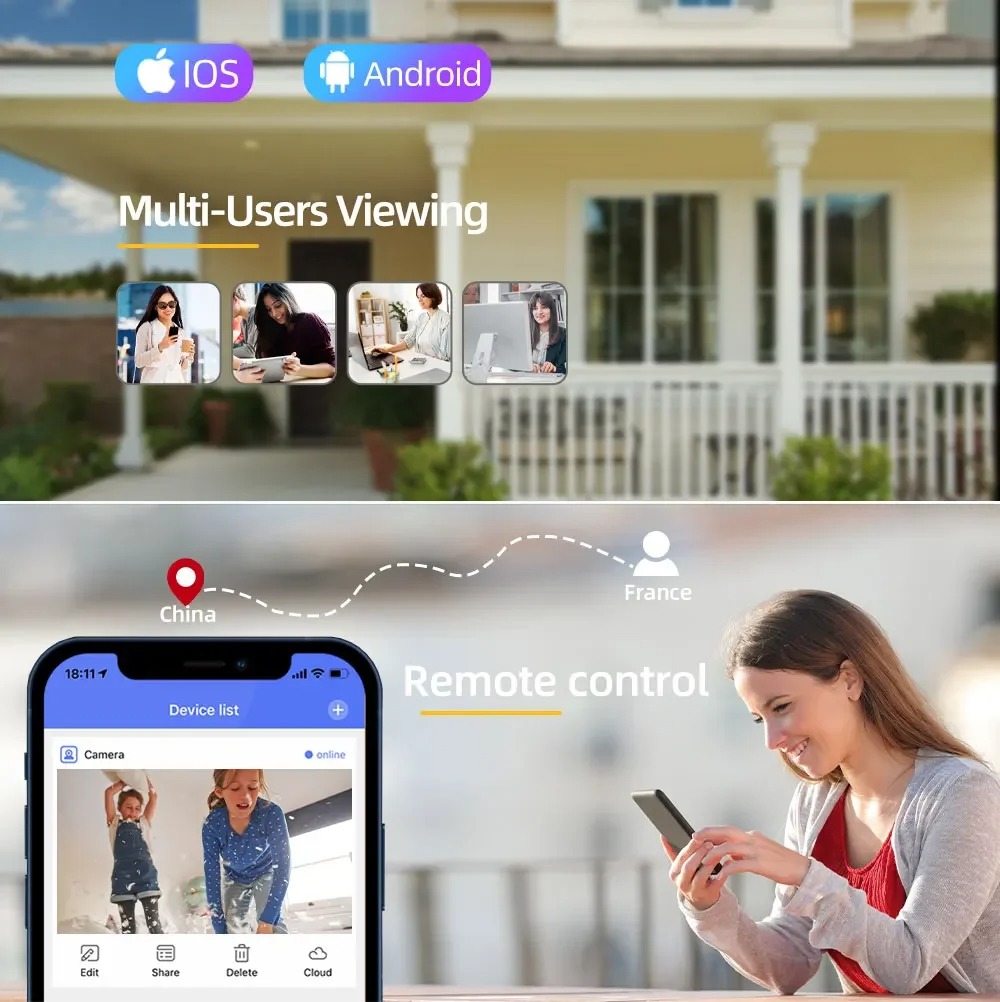 كاميرا مراقبة واي فاي بدقة 20  - مراجعة Smart Home Cctv Camera وسعره