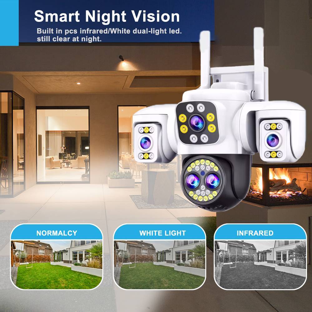 كاميرا مراقبة واي فاي بدقة 20  - مراجعة Smart Home Cctv Camera وسعره