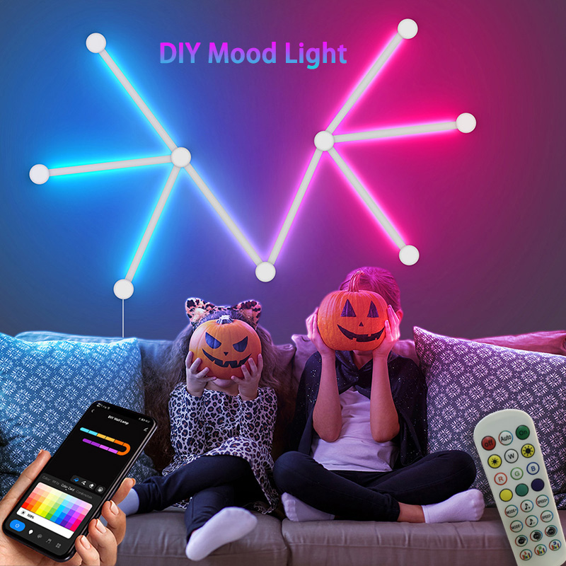 مصباح حائط RGB ذكي، شريط إضاءة - مراجعة Smart Home Room وسعره
