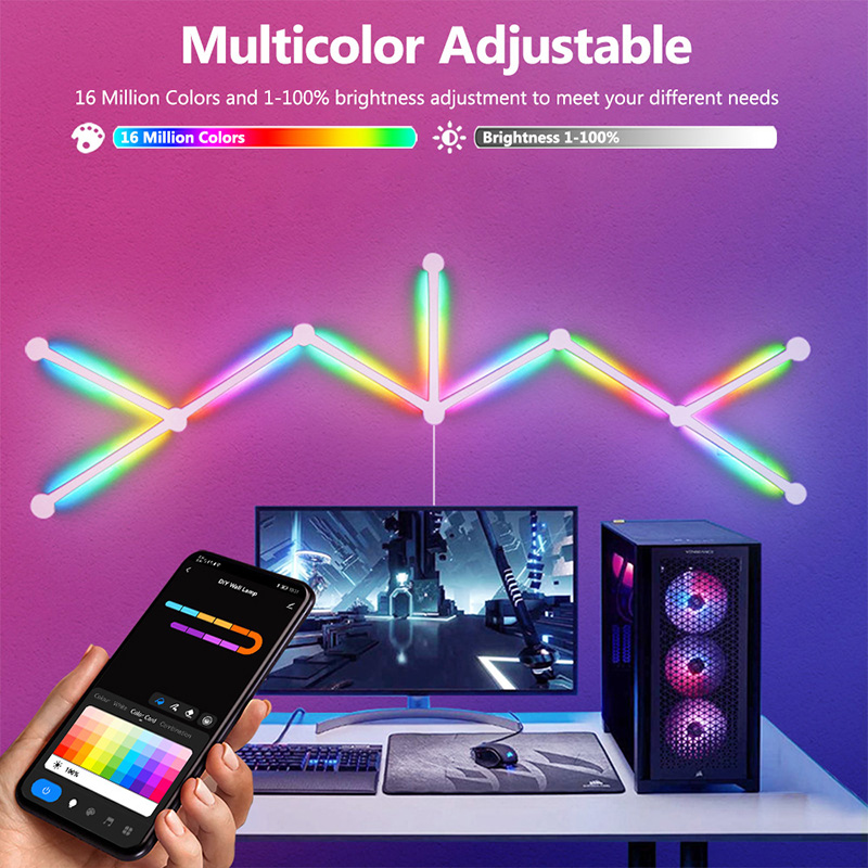مصباح حائط RGB ذكي، شريط إضاءة - مراجعة Smart Home Room وسعره