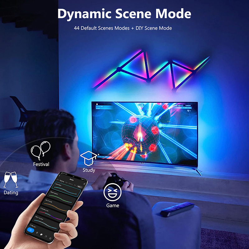 مصباح حائط RGB ذكي، شريط إضاءة - مراجعة Smart Home Room وسعره
