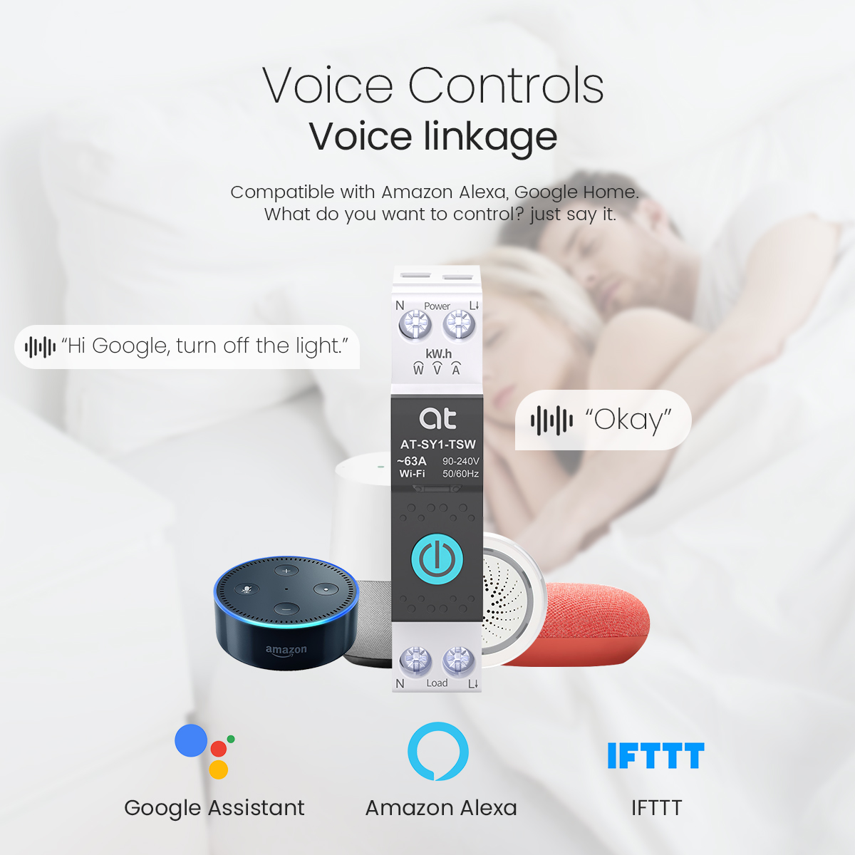 Tuya WiFi قطاع دارة ذكي 1P + N - مراجعة Smart Home Voice Control وسعره