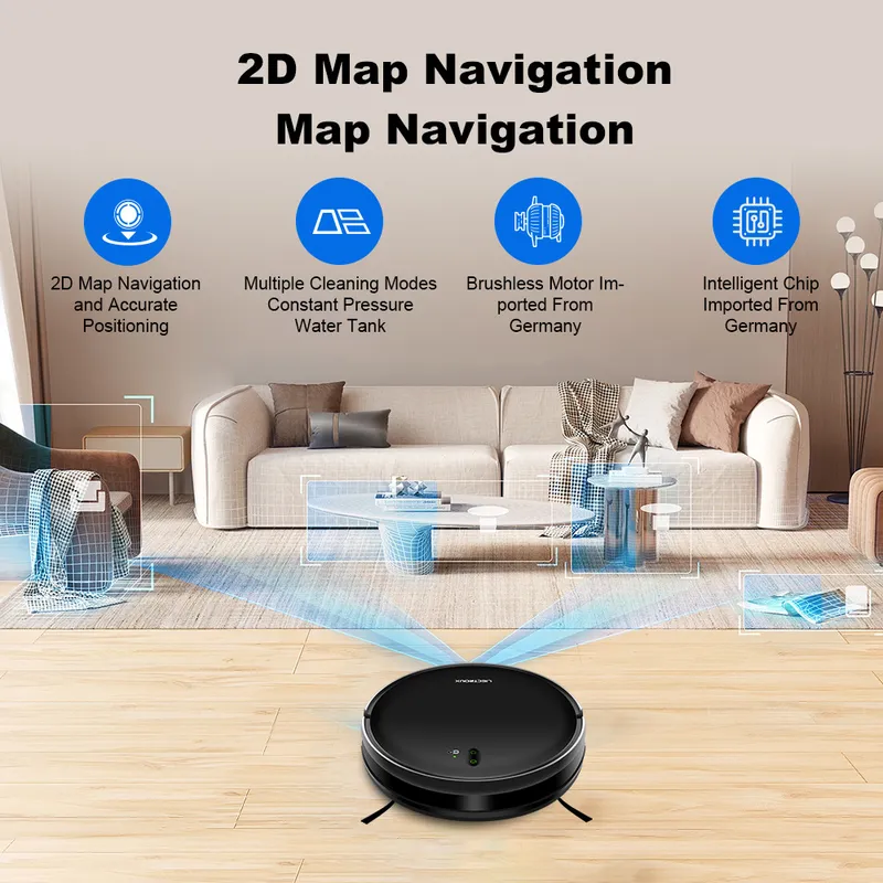 لروبوت التنظيف LIECTROUX L200، - مراجعة Smart Home Robot وسعره
