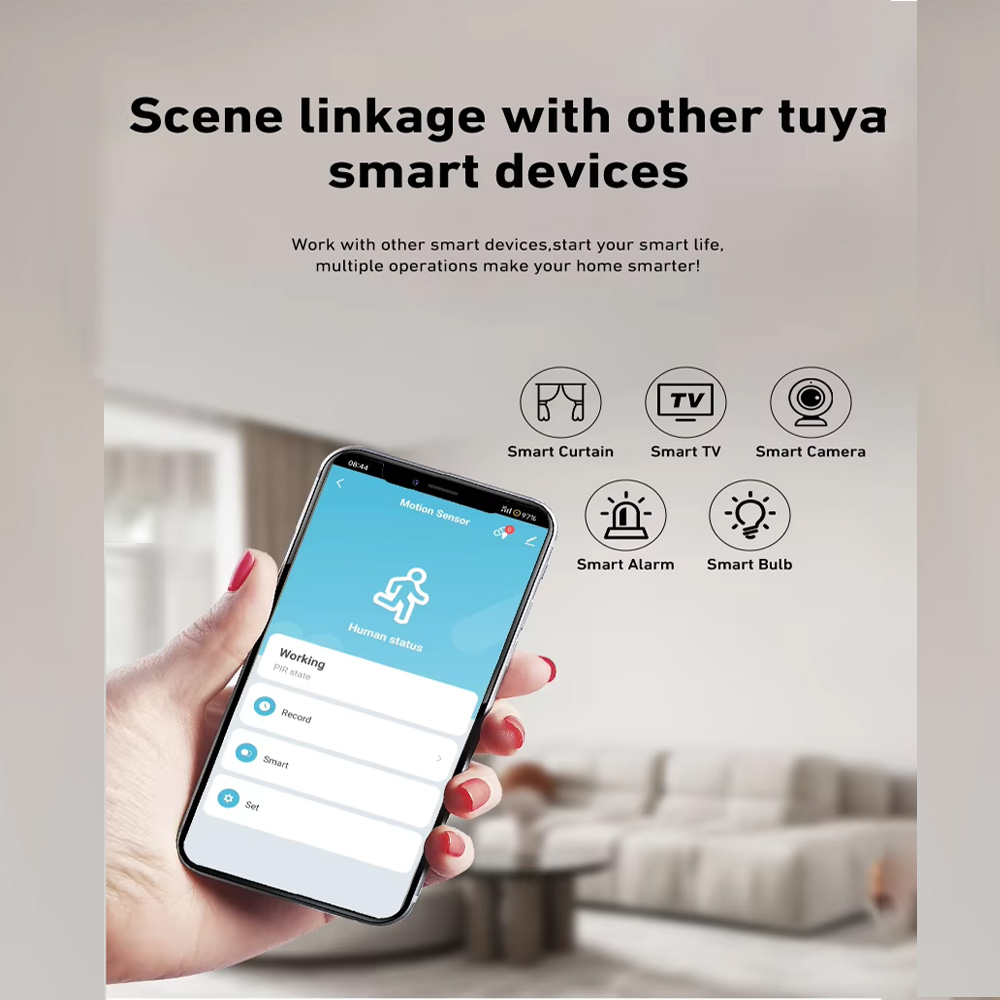 مستشعر حركة ذكي بتقنية PIR وWi - مراجعة Smart Home Wiz وسعره