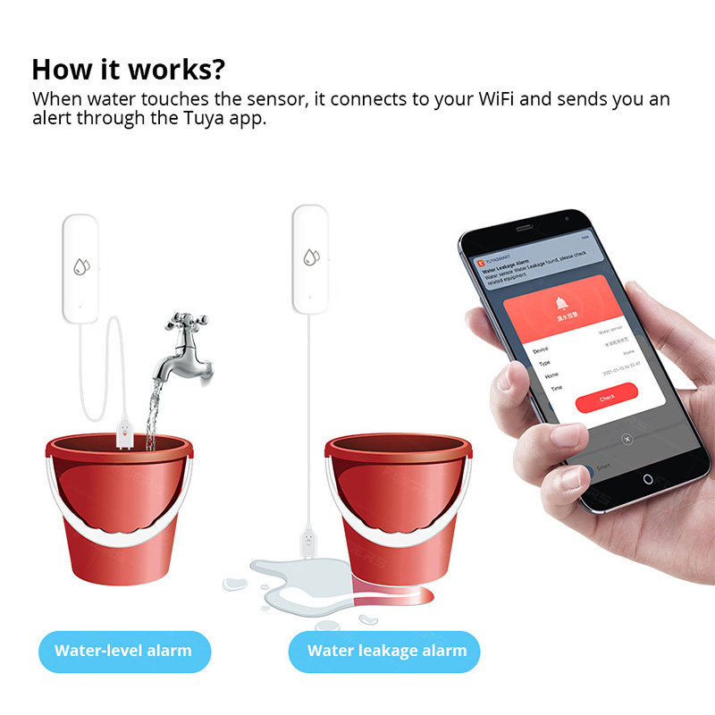 جهاز إنذار تسرب المياه الذكي م - مراجعة Smart Home Wiz وسعره