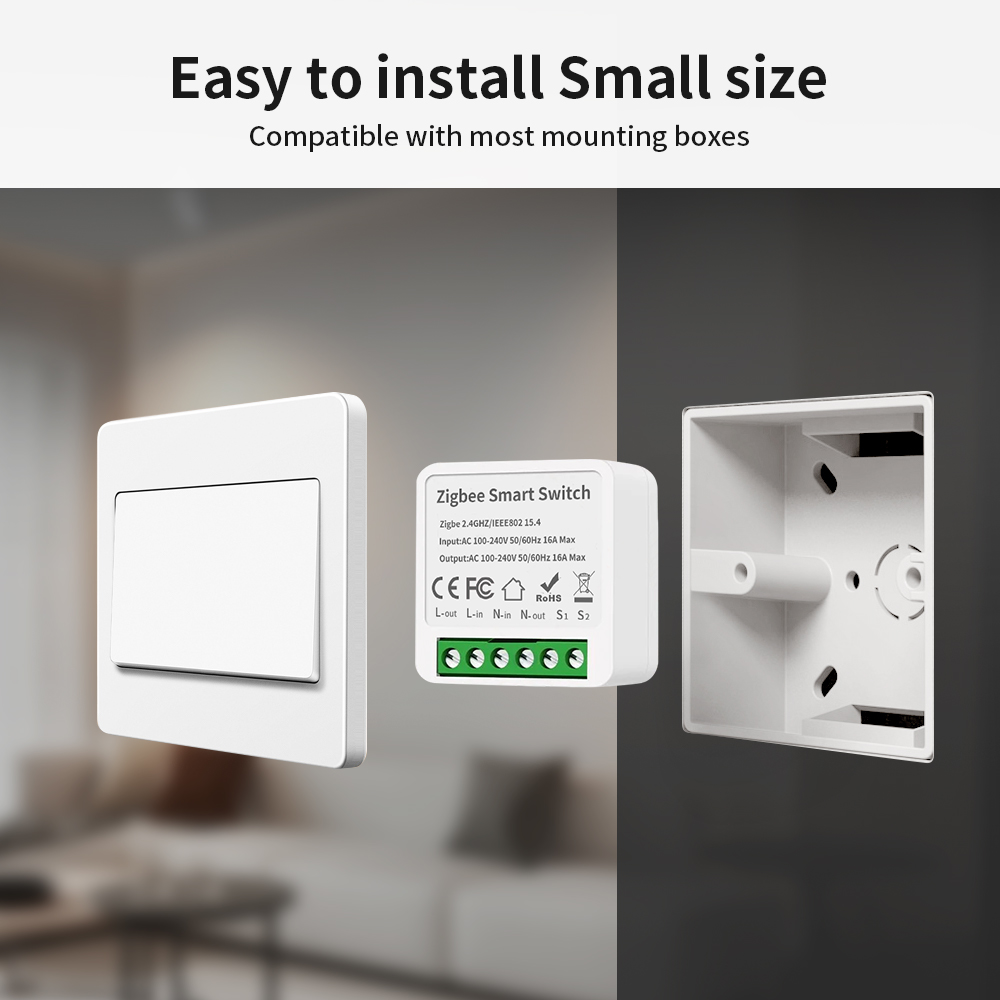وحدة مفتاح ذكي TNCE Tuya 16A ب - مراجعة Smart Home Voice Control وسعره