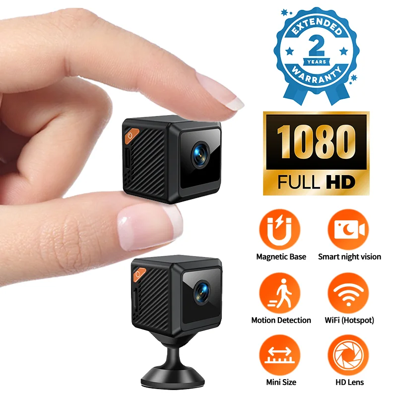 W02 1080P حماية أمنية صغيرة لل - مراجعة Smart Home Cctv Camera وسعره