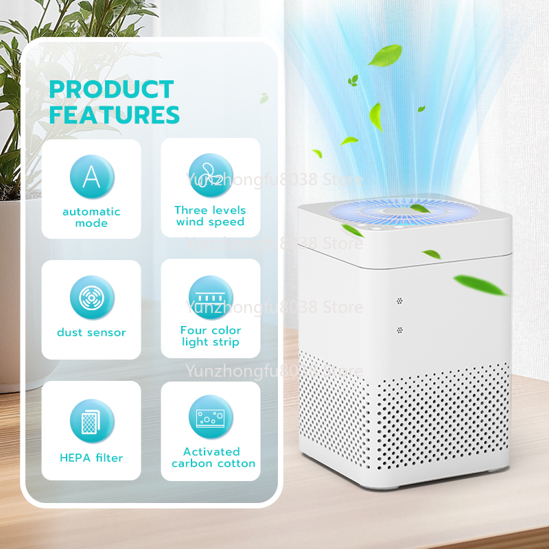 منقي هواء ذكي محمول للمنزل وغر - مراجعة Smart Home Room وسعره