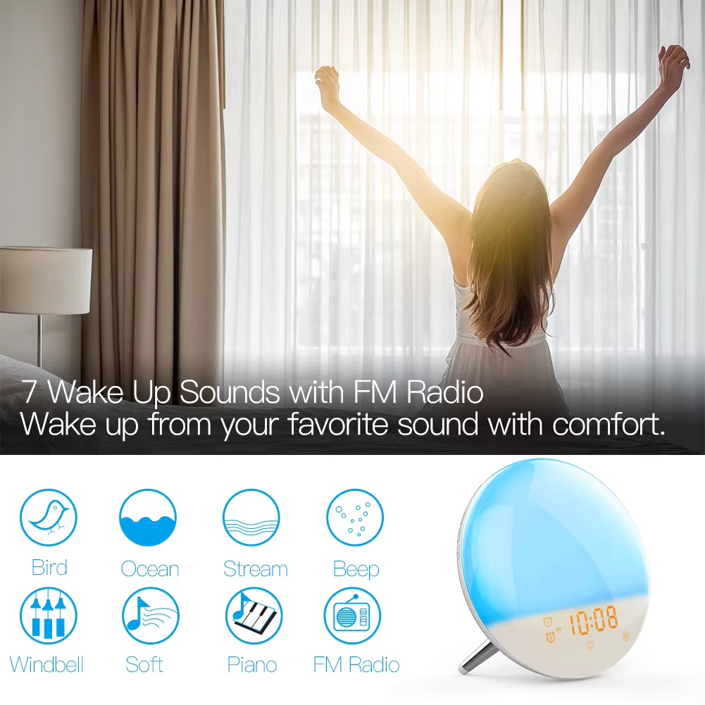 ساعة منبه ذكية من MOES مع إضاء - مراجعة Smart Home Simulation وسعره