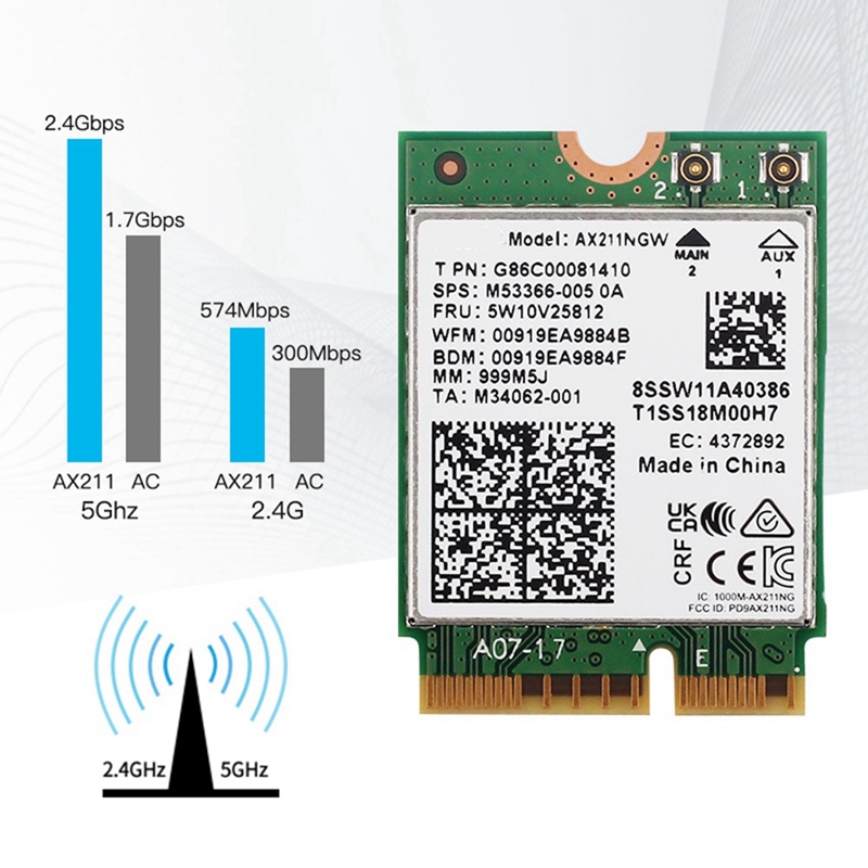 بطاقة شبكة لاسلكية AX211NGW+ ب - مراجعة Smart Home Key وسعره