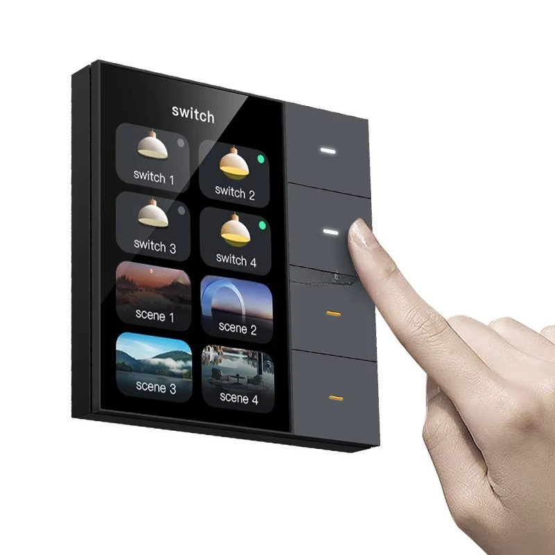مفتاح ذكي F3 Pro بشاشة لمس IPS - مراجعة Smart Home Touchscreen Control Panel وسعره