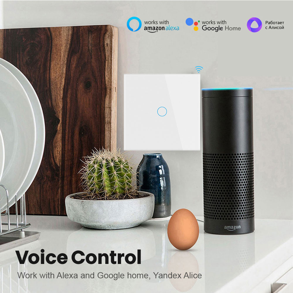 Tuya EU WiFi + RF433 مفتاح الت - مراجعة Smart Home Lighting وسعره