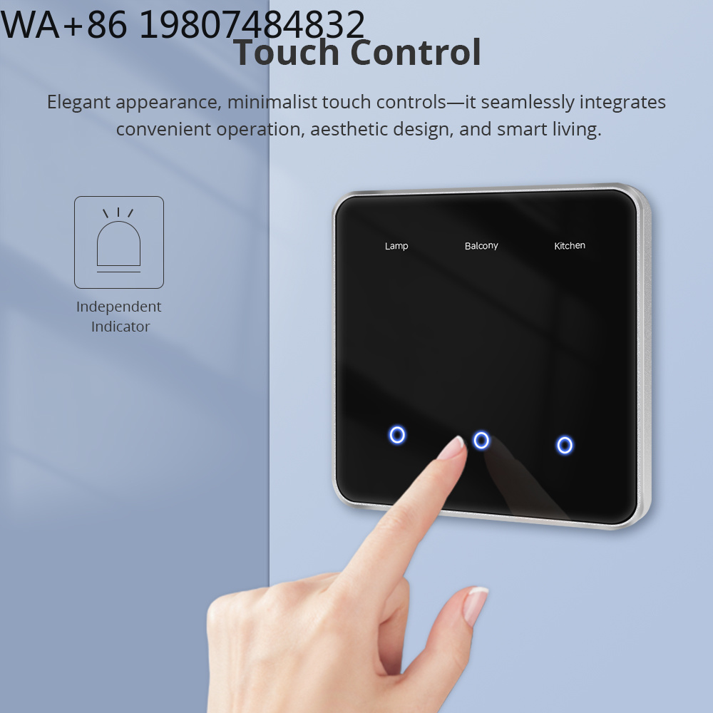 لوحة تحكم ذكية للحائط بشاشة لم - مراجعة Smart Home Touchscreen Control Panel وسعره