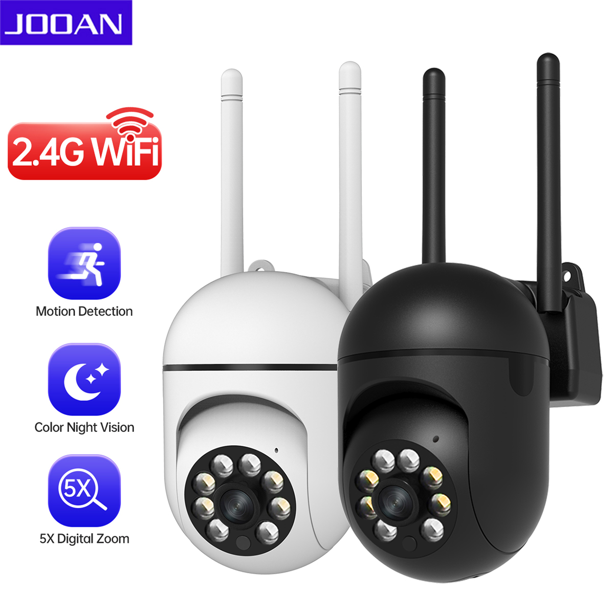كاميرا IP PTZ بدقة 1296P من JO - مراجعة Smart Home Cctv Camera وسعره