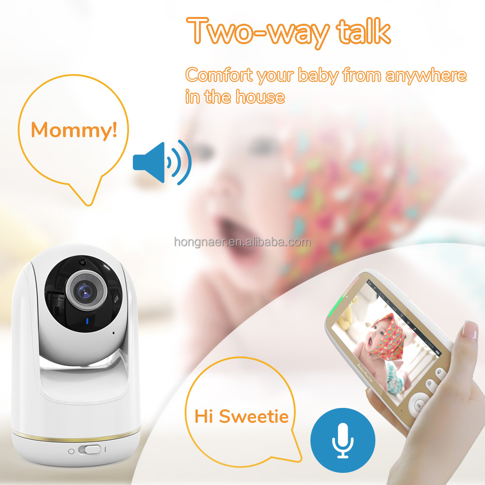 Hongnaer Home Audio Baby CCTV  - مراجعة Smart Home Cctv Camera وسعره