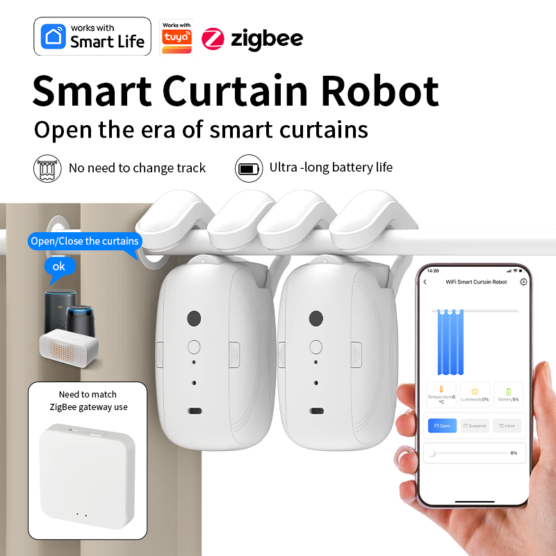 زيجبي الذكية الستار سائق روبوت - مراجعة Smart Home Zigbee وسعره