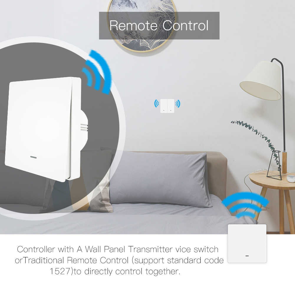 مفتاح زر ضغط ذكي من MOES يعمل  - مراجعة Smart Home Voice Control وسعره