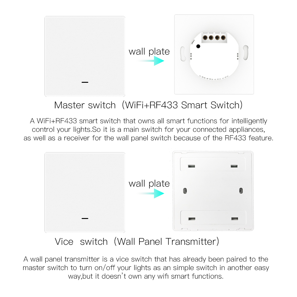 مفتاح زر ضغط ذكي من MOES يعمل  - مراجعة Smart Home Voice Control وسعره