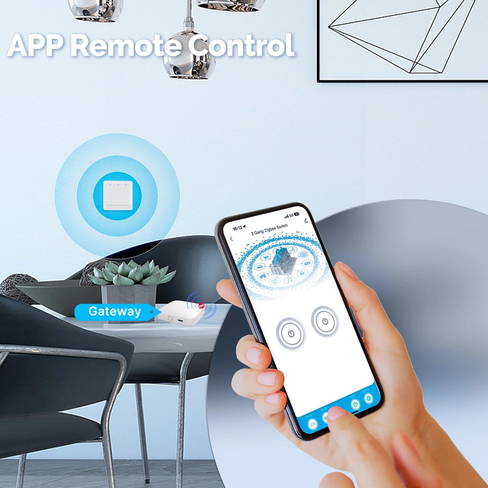 MOES ZigBee مفتاح الإضاءة الذك - مراجعة Smart Home Zigbee وسعره