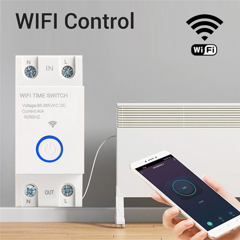 مفتاح مؤقت ذكي قابل للبرمجة AC - مراجعة Smart Home Voice Control وسعره