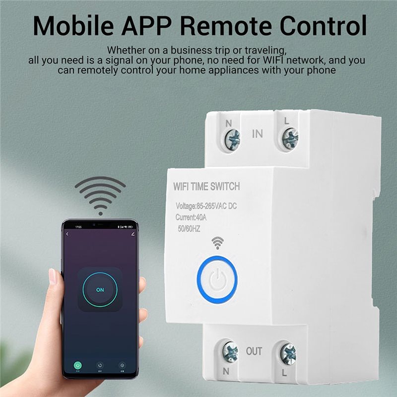 مفتاح مؤقت ذكي قابل للبرمجة AC - مراجعة Smart Home Voice Control وسعره